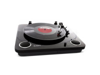 ION Max LP USB Turntable with Integrated Speakers, Black ION Max LP USB Turntable with Integrated Speakers, Black